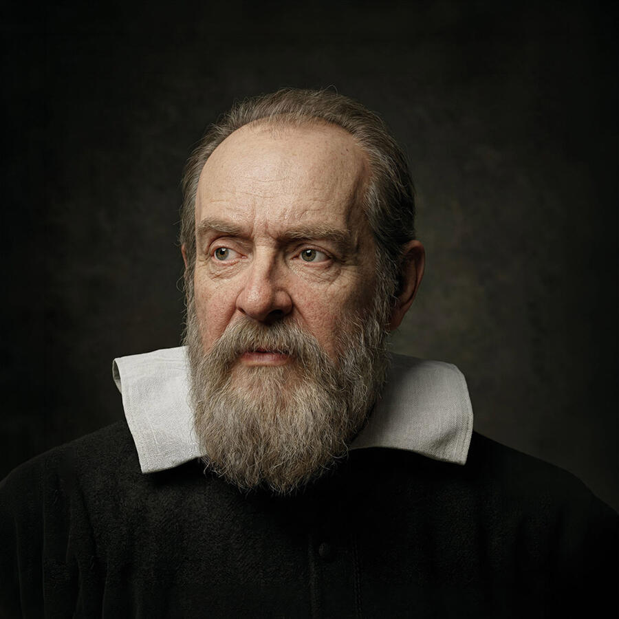 ritratto di Galileo Galilei di Justus Sustermans