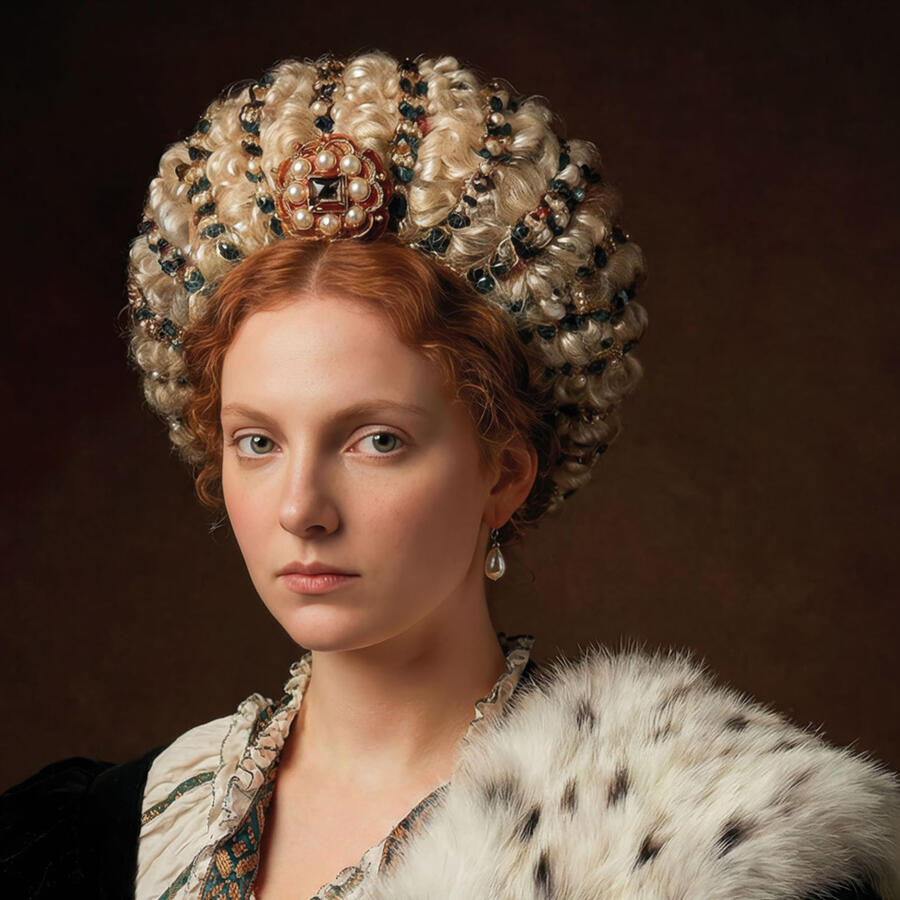 ritratto idealizzato di Isabella dEste